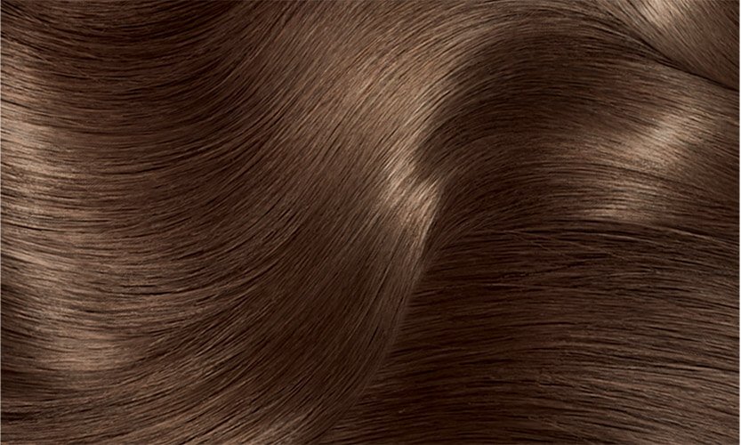 Haircolor 6 Dark Blonde Excellence Creme Hair Swatch